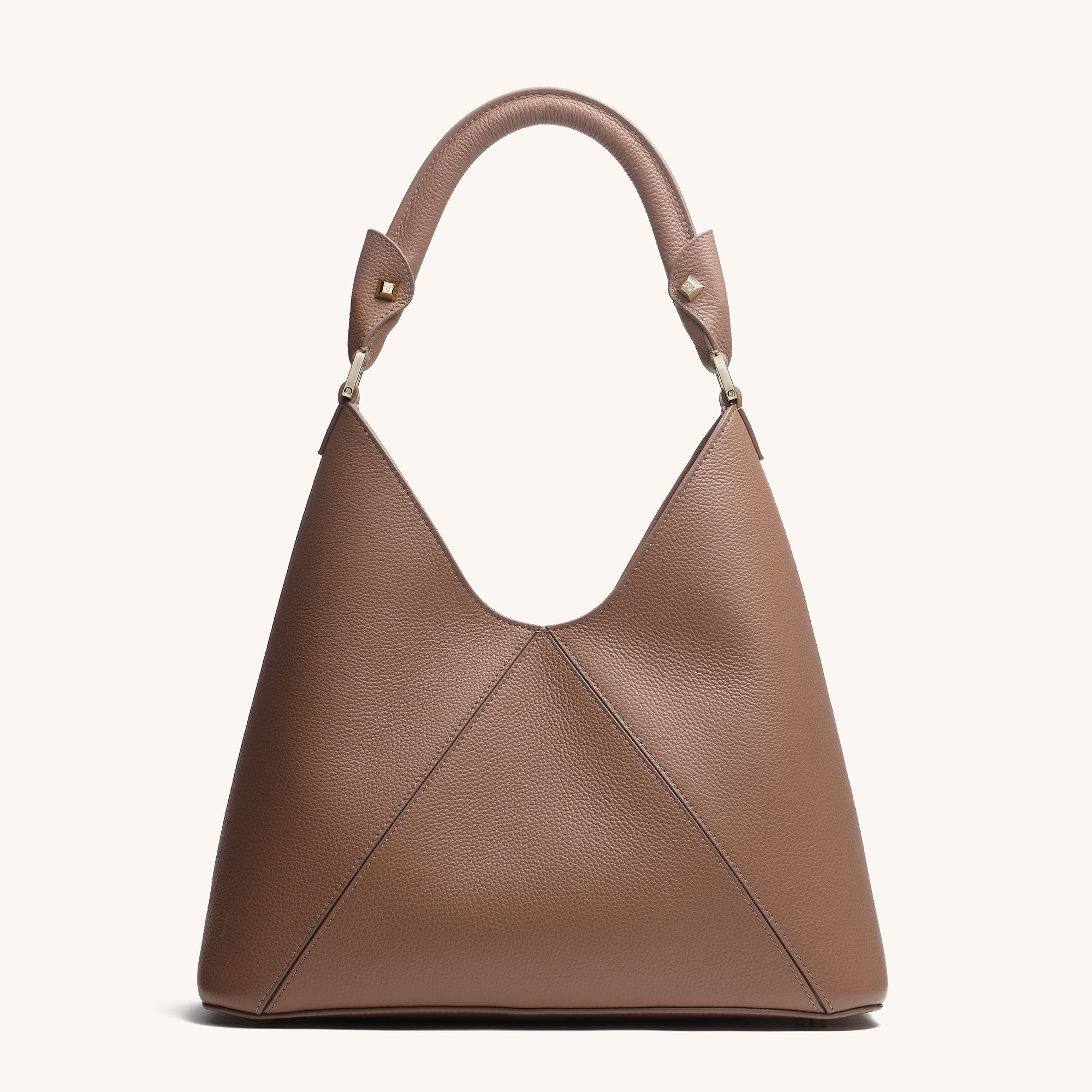 unique brown leather bag designer