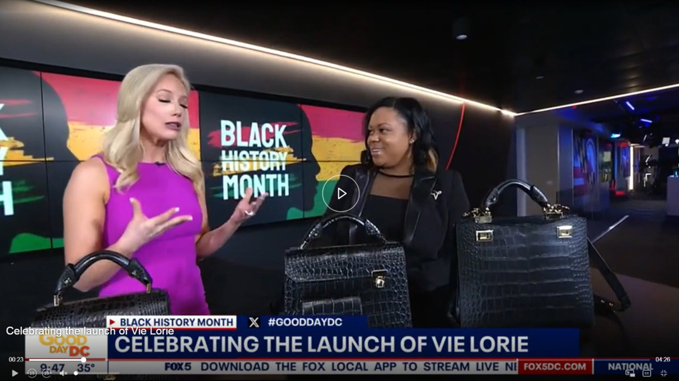 Black owned handbag purse brand
